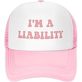 Funny Trucker Hat Can't Nobody Love You Like Jesus for Women and Men Baseball Cap Breathable Mesh Pink
