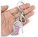Crystal Rhinestone Diamante High Heel Shoe Decoration Chain for Phone Car Bag Key Ring keychain Charm Gift - Perfect for Women Ladies Girls' Phone Key Bag Pink