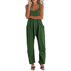 UNIANKIYA One Piece Jumpsuits for women V Neck
