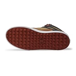 DC Pure HIGH-TOP WC WNT, Brown/Brown/Green, 14