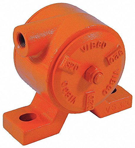 Pneumatic Vibrator,600 lb,5200 vpm,80psi