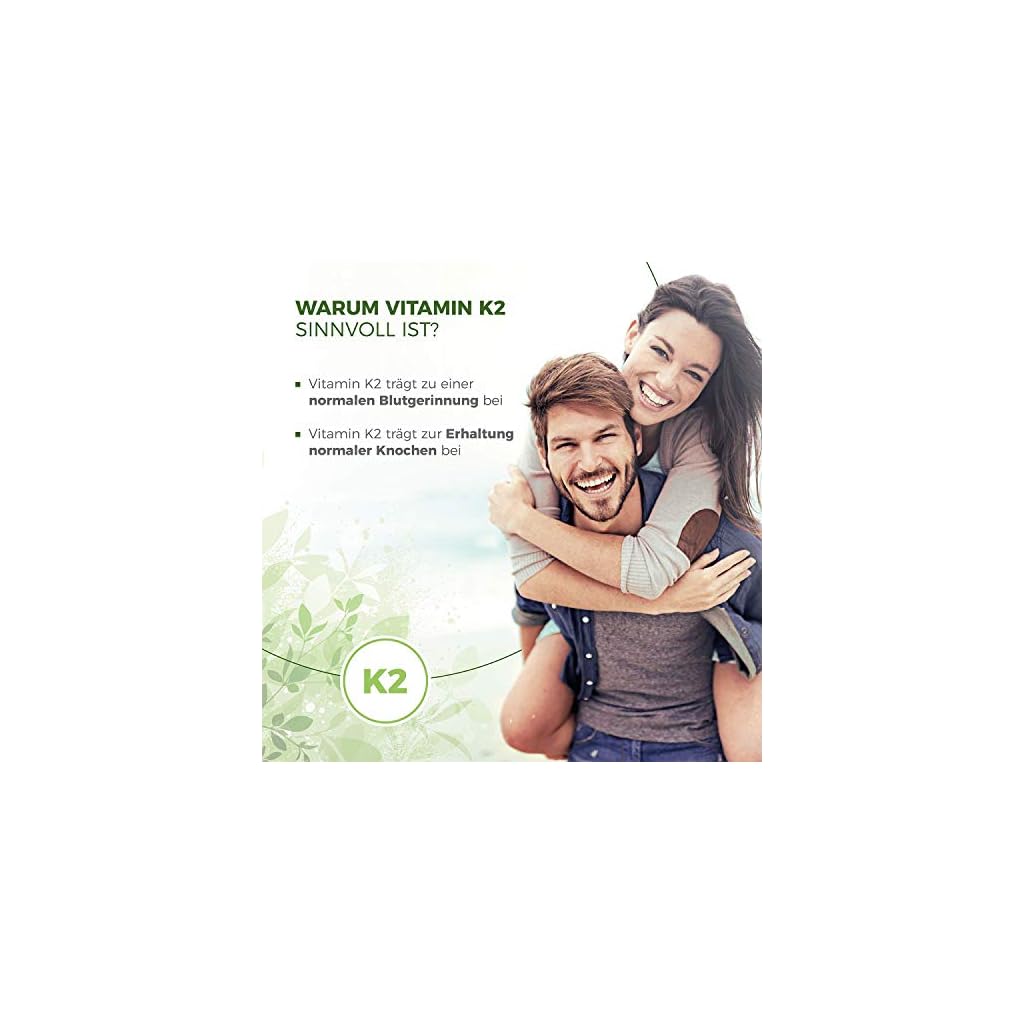 Nuvi Health® Vitamin K2 MK7200 µg 1700 Tropfen = 50 ML AllTrans