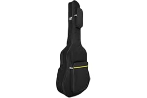 41 Inch Padded Oxford Waterproof Guitar Bag Gig Bag Case Dual Adjustable Shoulder Strap Anti-dust Bag Backpack for Electric A