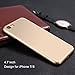 TORRAS Slim Fit iPhone 8 Case/iPhone 7 Case, Hard Plastic Full Protective Anti-Scratch Resistant Cover Case Compatible iPhone 7 (2016)/iPhone 8 (2017), Blush Gold
