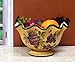 Tuscany Kitchen Decor Grape Pedestal fruit Bowl, Salad Bowl, 82581 by ACK