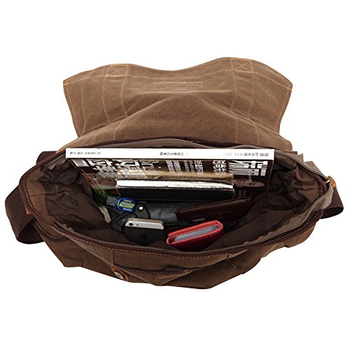 Bestope Tm Men S Vintage Canvas Leather Satchel Travel Military Shoulder Bag Messenger Bag Vintage Men S Canvas Shoulder Messenger Tool Bag School Sling Bag Satchel Army Green Buy Online Bestope Tm Men S Vintage Canvas Leather Satchel Travel Military Shoulder Bag Messenger Bag Vintage Men S Canvas Shoulder Messenger Tool Bag School Sling Bag Satchel Army Green Buy Online