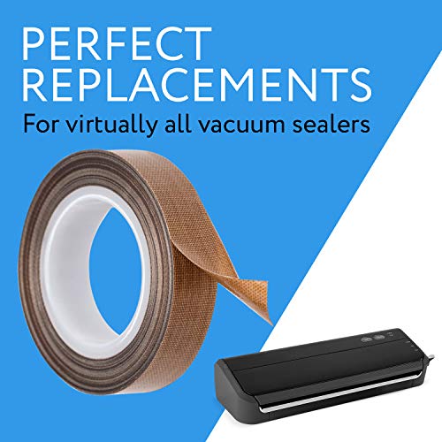 IMPRESA PTFE Tape/Teflon Tape for Vacuum, Hand and Impulse Sealers (1/2