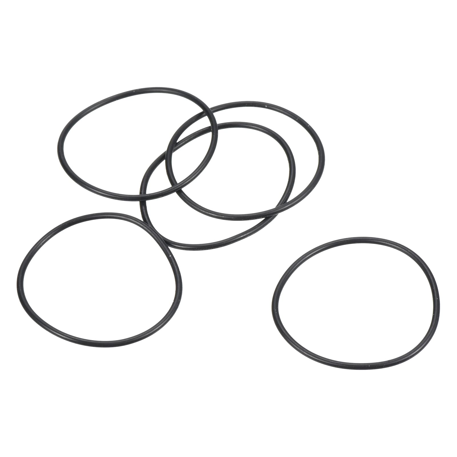PATIKIL Nitrile Rubber O-Rings 35mm OD 32mm ID 1.5mm Width, 25 Pcs Metric Sealing Gasket for Faucet Plumbing Automotive Repair, Black