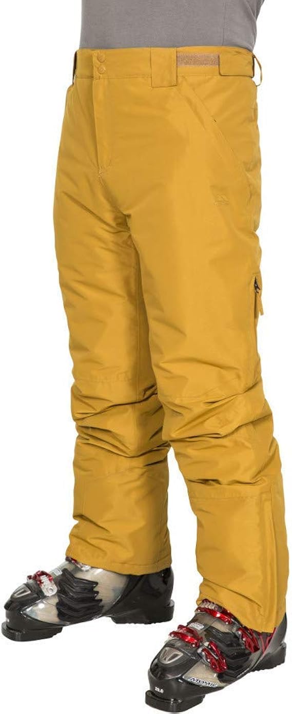 Trespass Men's Roscrea Waterproof Ski Trousers with Removable Braces