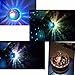 Disco Light, GLISTENY Mini Stage Lights Magic Party Lamp Sound Activated Colorful Rotating Ball Crystal 48LED For Wedding Show KTV Bar DJ Ballroom Home Club Pub