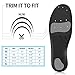 Sport Shoe Insoles, U-Shape Improved Comfort Gel Orthotics Feet Inserts EVA Foam with Shock Absortion and Arch Support for Flat Feet, Plantar Fasciitis and Heel Pain.(M:8-10Mens/10-12Womens)