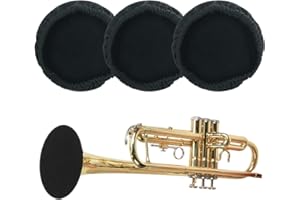 lyfLux 3 Pcs 5 Inch Reusable Music Instrument Bell Cover, Saxophone, Trombone, Clarinet, Horn, Trumpet Protective Dust-Proof Cover, Made of Lycra Polyester Cotton