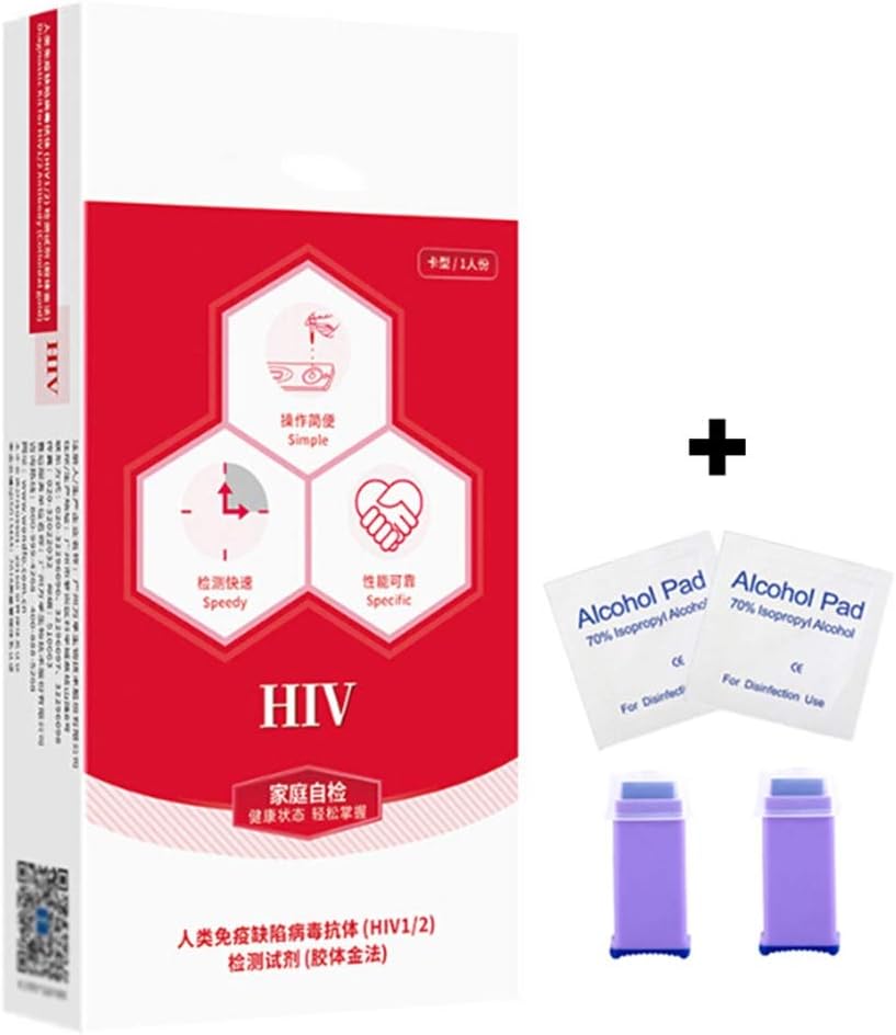 Tseria Home HIV Test Self Detection of Human Immunodeficiency Virus,Blood Health Care Tool
