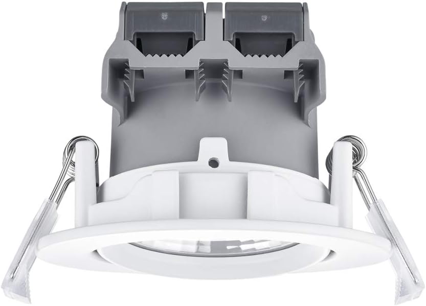 Trio Leuchten Pamir 650510131 LED Recessed Lights Metal White Matt Includes 5.5 Watt LED, Matte White, Durchmesser 85mm - Image 3