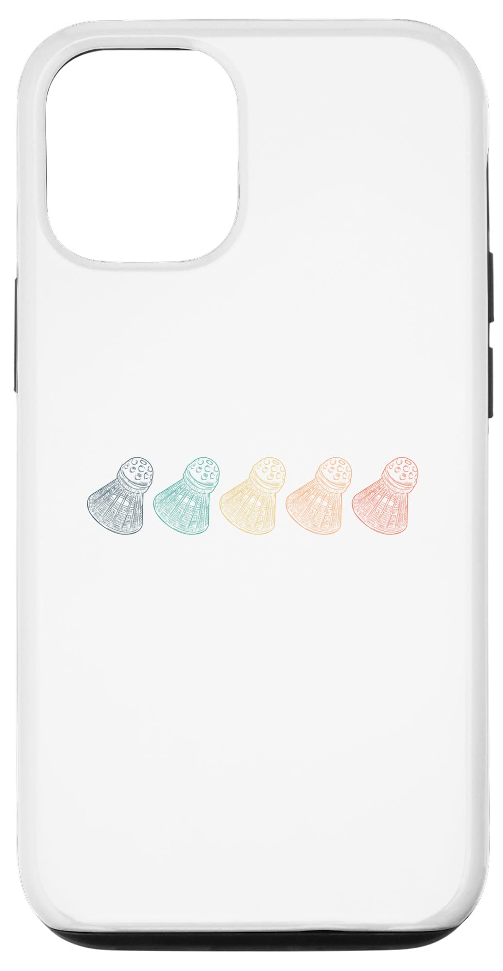 iPhone 12/12 Pro Crossminton Speedminton Badminton Balls Case — image 1