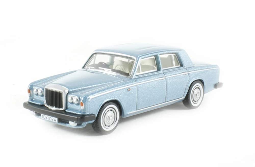 Oxford Diecast 76BT2001 Bentley T2 Saloon Caribbean Blue