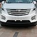 New Chrome Fog Light Moulding Side Air Vent Cover Trims Fit for Cadillac XT5 2017 2018 2019 2020 2021 2022