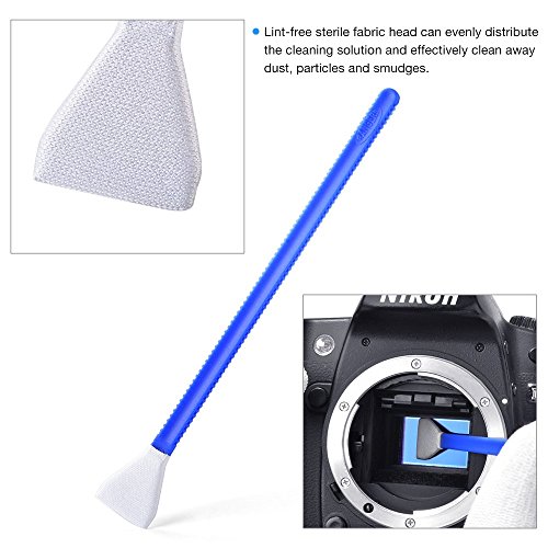 Tycka Professional Camera Cleaning Kit (with Waterproof case), 30ml Non-Toxic Alcohol-Free Cleaning Solution, Improved uni-Body air Blower, Cleaning swabs, lenspen for DSLR, Lens and Sensors