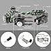 LeMotech 21 in 1 Adjustable Paracord Survival Bracelet, Tactical Emergency Gear Kit Includes SOS LED Flashlight, Bigger Compass, Thermometer, Rescue Whistle and Fire Starter - Outdoor Hiking Camping