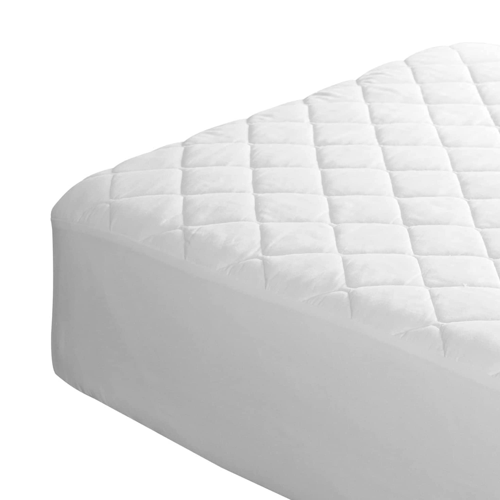 Sleep & Snuggle Luxurious Waterproof Quilted Mattress Protector, PolyCotton Extra Deep Breathable Fully Fitted Mattress Protector, NON-NOISY (SINGLE (90cm X 190cm))