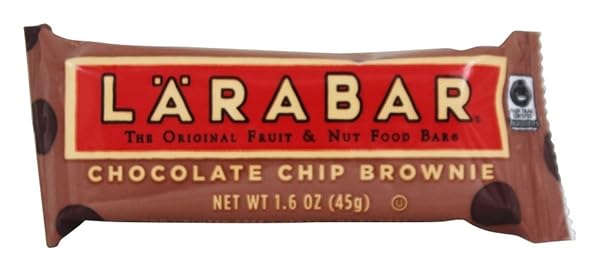 LARABAR CHOCOLATE CHIP BROWNIE – 16 BARS