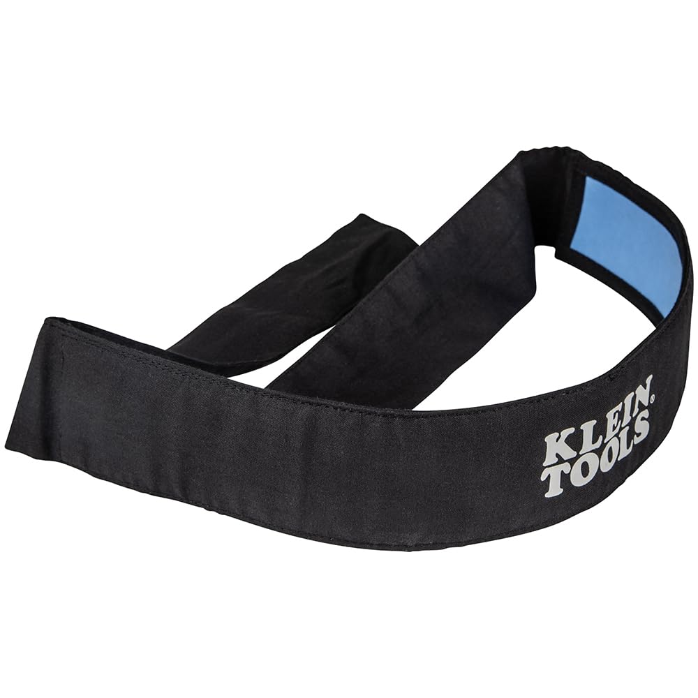Klein Tools 60123 Bandana, Stay Cool With Evaporative PVA Technology, Black