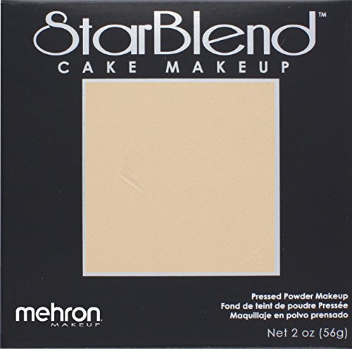 Mehron Makeup StarBlend Cake Makeup LIGHT OLIVE - 2oz