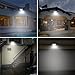 AmaGo Solar Wall Lights - 70 White LEDs of Wide Range, 1,500 Lumens, Five-Mode Illumination Via RC, Motion Radar Sensor, Solar Rechargeable, Waterproof, Extended-Pole Installation (Metal Case)