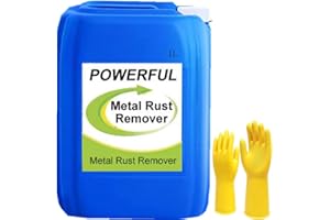 BZDVS WX-101B Powerful Metal Rust Remover, Powerful Rust Remover for Metal Stainless Steel, Effectively Removes Rust from Metal Surfaces, Iron Out Rust Stain Remover (1 L)
