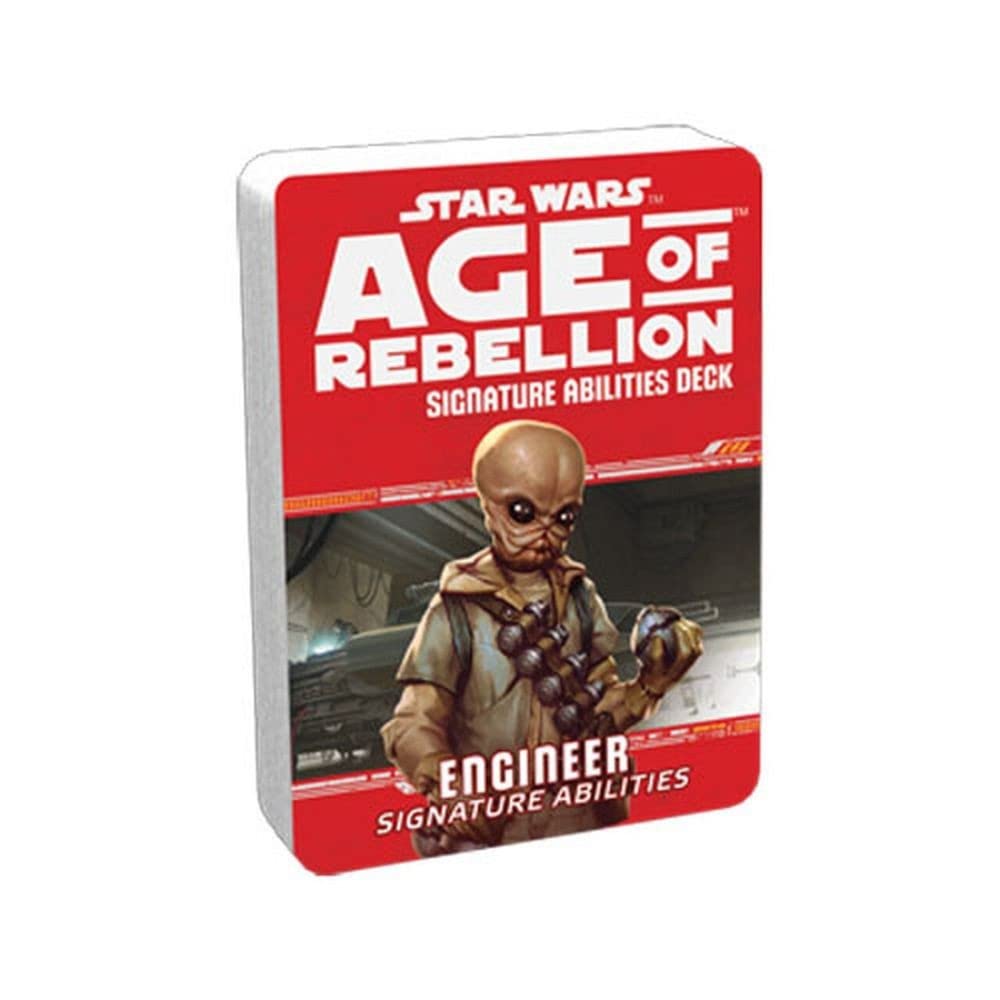 Star Wars Age of Rebellion: Engineer Signature Abilities Deck - English