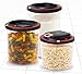 Vestia Automatic Vacuum Sealing Food Storage Container System (Set of 3) (Motor Included)