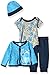 Disney Baby Boys' 4-Piece Monsters Inc. Cardigan Set with Bodysuit, Blue, 6/9 Months