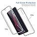 Galaxy Note 10 Plus Case,AMASELL-A Ultra Thin Clear Case 360 Coverage Full Body Protective Shell Shockproof Front and Back Crystal Soft Silicone Rubber Case Cover for Samsung Galaxy Note 10 Plus/Pro