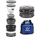 Bulin 13 Piece Camping Cookware Mess Kit Outdoor Backpacking Hiking Gear Cooking Equipment, Lightweight Compact Durable Cook Set, Including Pot, Frying Pan, Kettle, Carry Bag and More
