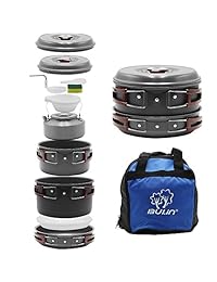 Bulin Camping Cookware Mess Kit Outdoor Backpackin