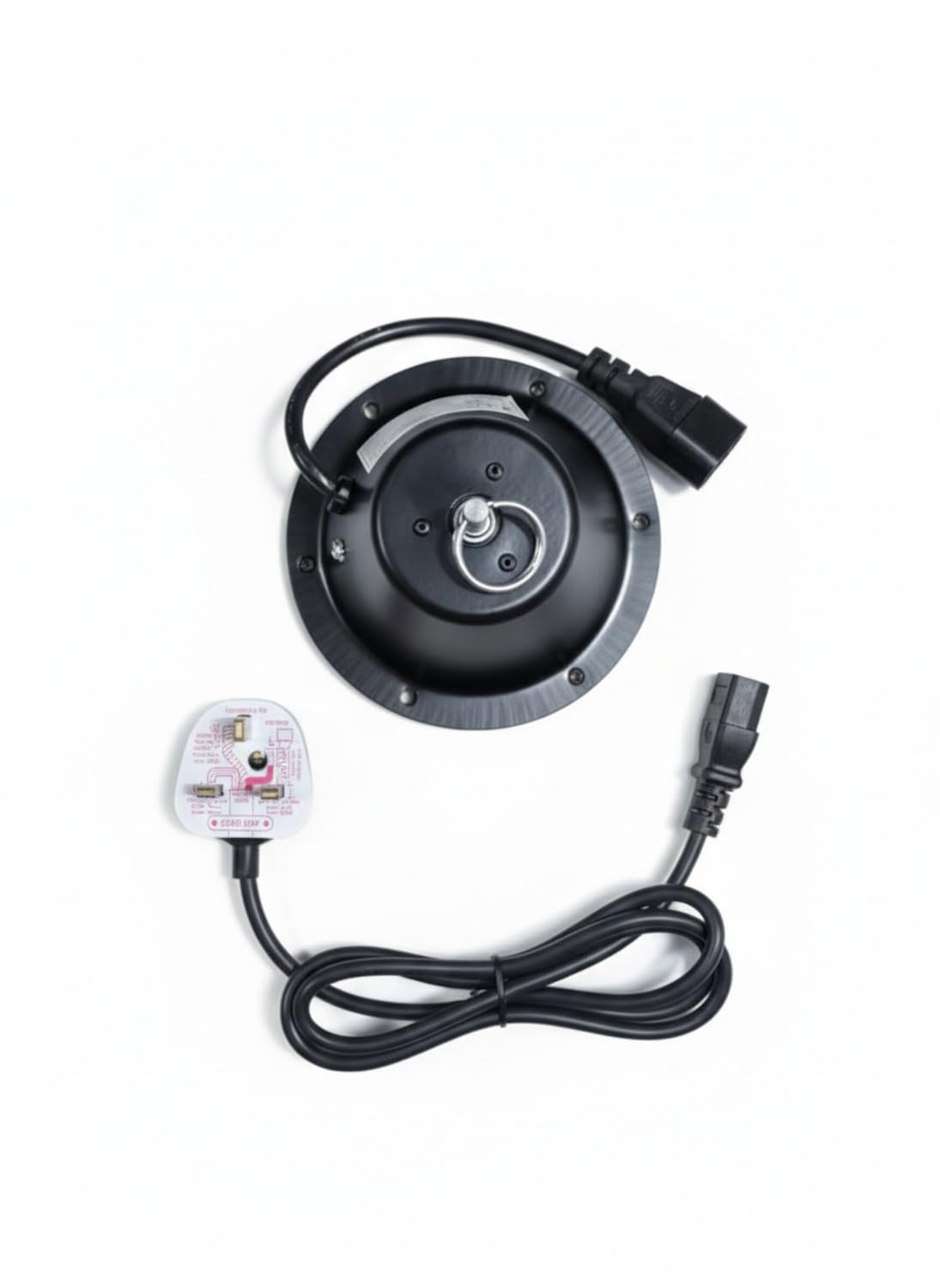 QTX Heavy Duty Mirror Ball Motor 230V Mains Powered Quiet Rotating 5kg Load Motor for 50cm Mirror Balls Smooth Electric Rotation for Disco, Party, Stage, DJ & Home Lighting Effects