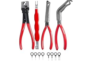 Electrical Connector Separator Pliers Set 4 Pcs For Automotive Use Including Mass Air Flow Sensor And Ignition Coil Connector