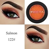 Eyeshadow Glitter Powder ,, PHOERA Glitter Shimmering Make Up Eye Shadow Powder Flash Colors Metallic Eye Cosmetic By KingWo (V)