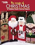 The Magic of Christmas: 37 Holiday Plastic Canvas Project Patterns-Christmas Projects Guaranteed to Spread Holiday Cheer-Santa Tissue Box Cover, Holiday Magnets, Candy Cane Climbers and MORE! by Leisure Arts