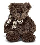 Bearington Bosco Chocolate Brown Plush Stuffed Animal Teddy Bear, 16 inches