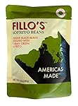 Fillo's Sofrito Beans, Tender Black Beans with Cuban Green Sofrito, 10 oz. Pouches, 6 Count