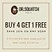 Dr. Squatch Pine Tar Soap 2-Pack Bundle - Mens Bar with Natural Woodsy Scent and Skin Exfoliating Scrub – Handmade with Pine, Coconut, Olive Organic Oils in USA (2 Bar Set)