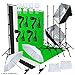 Linco Pheno Studio Lighting Studio Softbox Umbrella Reflector (3 in 1) Photography 9x10 feet Backdrop Stand Kit with 3 Color Muslin & Clamps