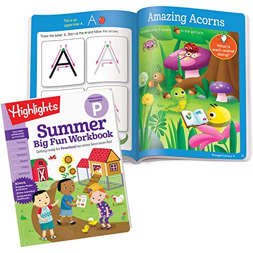 Highlights Summer Learning Pack Getting Ready for Preschool Reading