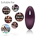 SVAKOM Echo Mini Clitoral Stimulation Rechargeable Luxury Vibrator(Violet).