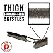 Alpha Grillers BBQ Grill Brush. Stainless Steel Bristles, 18 Inch Long Tools. Best Cleaner for A Weber Barbecue