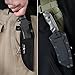 Hoffman Richter Talon Fixed Blade Tactical Knife with Bonus Belt Holder Sheaths