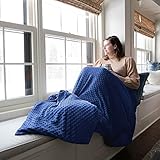 Sophia & William Weighted Blanket for Adult | Free Minky Cover Incluede, 60