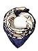 YOUR SMILE Silk Like Scarf Women's Fashion Pattern Large Square Satin Headscarf