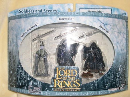 Lord of the Rings Armies of Middle-earth Battle Scale Figures Ringwraith 3-pack
